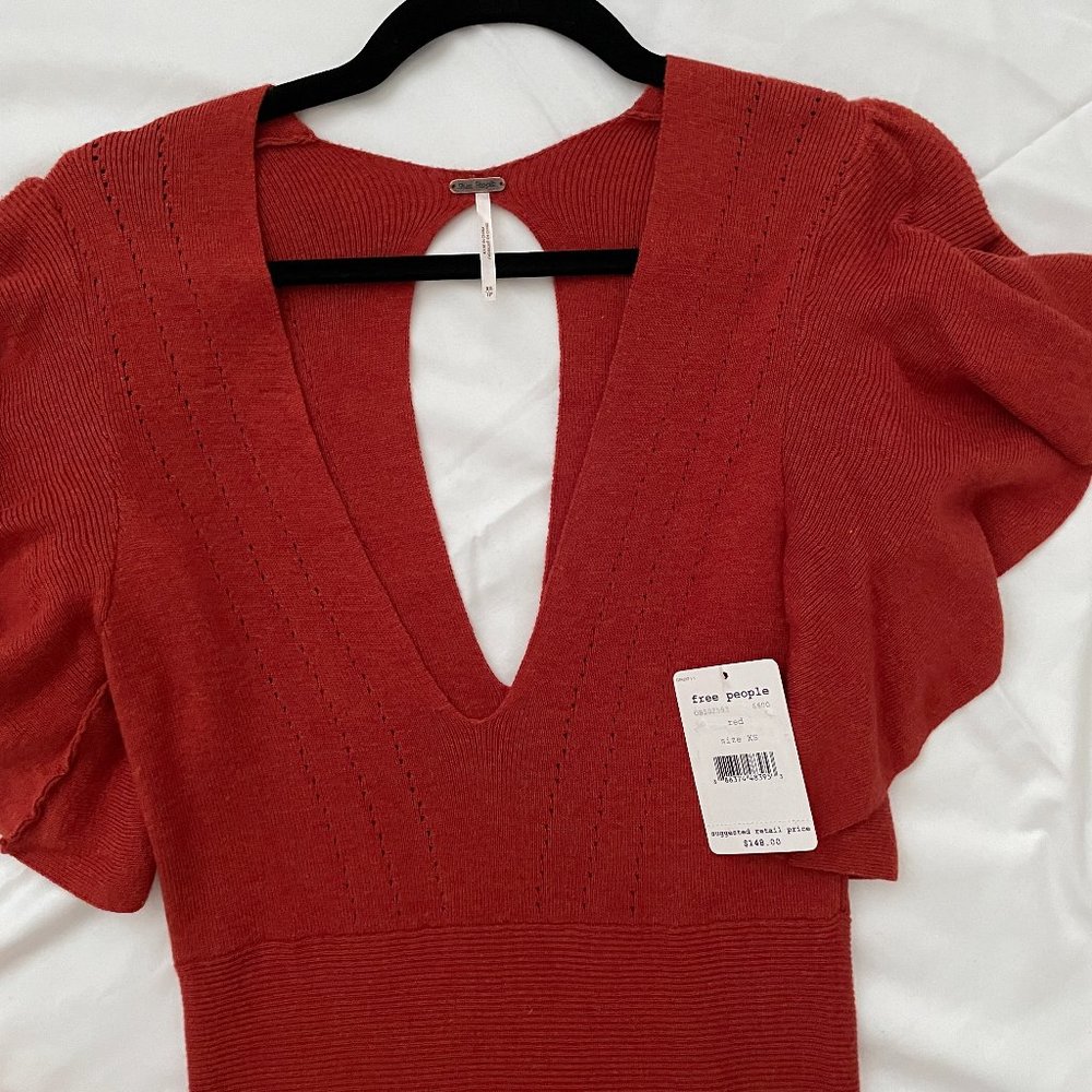 NWT Free People Cozy Nights Sweater Dress, Size XS